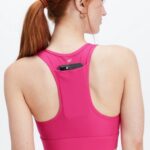 Fabletics rosa de pelúcia 420HR1751 sutiã esportivo de médio impacto em movimento 114 mulheres
