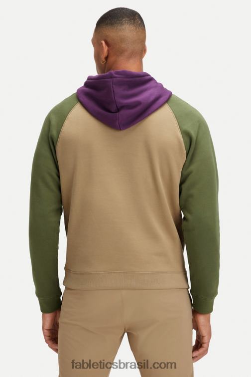 Fabletics sarja escura/musgo escuro multi 420HR3683 o moletom com capuz 192 homens - Image 2