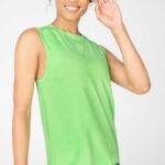 Fabletics torção de limão 420HR2307 tanque de músculo eco-consciente mulheres