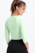 Fabletics tranquilo 420HR2658 top manga balé dorothy mulheres - Image 2