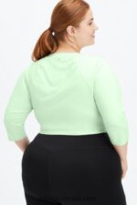 Fabletics tranquilo 420HR2659 top manga balé dorothy mulheres - Image 2