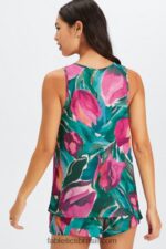 Fabletics tulipas pintadas 420HR2235 tanque de dormir mulheres - Image 2