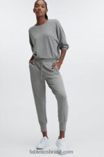 Fabletics urze carvão 420HR2427 pulôver de luxo mulheres - Image 4