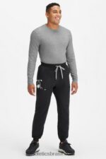 Fabletics urze cinza 420HR3589 underscrub de manga comprida todos os dias homens - Image 3