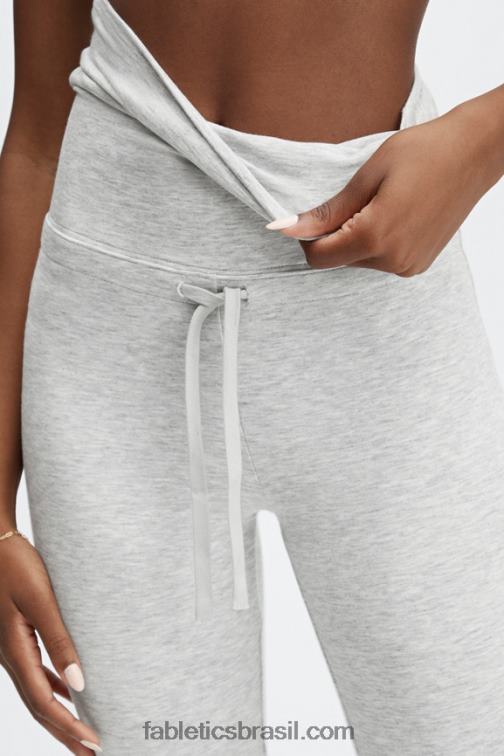 Fabletics urze cinza claro 420HR1241 legging de cordão de luxo mulheres - Image 2