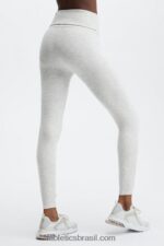 Fabletics urze cinza claro 420HR1241 legging de cordão de luxo mulheres