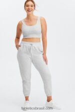 Fabletics urze cinza claro 420HR1599 sutiã esportivo de outono de baixo impacto mulheres - Image 2