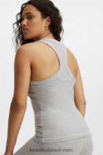 Fabletics urze cinza claro 420HR2247 tanque de waffle tinley mulheres - Image 3