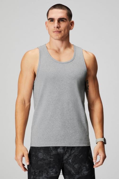 fabletics_urze_cinza_classico_420hr3380_o_tanque_24_7_homens.jpg Fabletics urze cinza clássico 420HR3380 o tanque 24-7 homens - Image 1