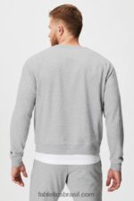 Fabletics urze cinza clássico 420HR3670 a tripulação leve homens - Image 2