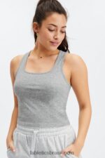 Fabletics urze cinza médio 420HR2252 tanque britt 24/7 mulheres