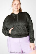 Fabletics urze noturna 420HR2727 bea top manga longa mulheres