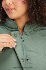 Fabletics verde fumaça 420HR2792 jaqueta acolchoada mulheres - Image 4